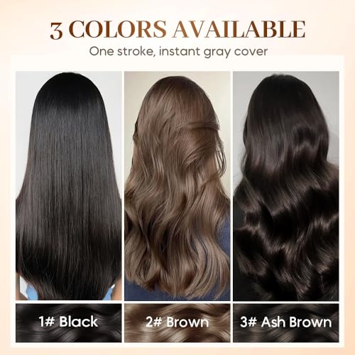 Hair Color Stick with Comb - Gray Coverage for Men & Women