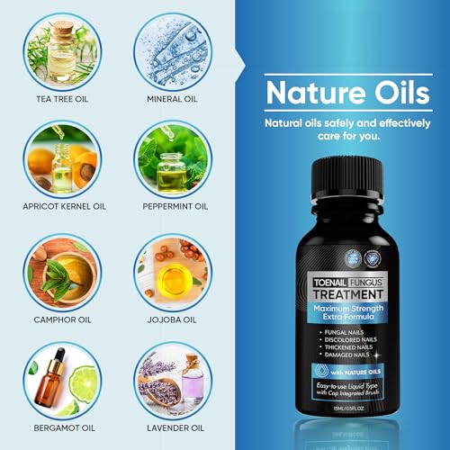 OSIMOON Extra Strength Toenail Fungus Treatment - 10% Undecylenic Acid (30ml)