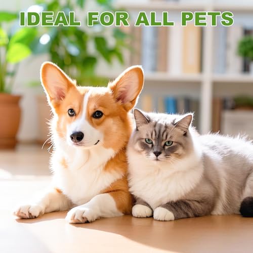 Double-Sided Dematting Comb for Dogs & Cats - Undercoat Rake