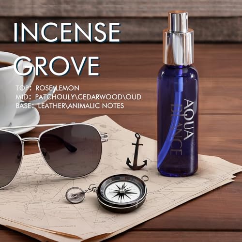 AQUA BLANCE Men's Body Spray Travel Set, 3-Pack 2.1 Oz