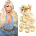 Blonde 613 Body Wave Human Hair Bundles 22-26 inch