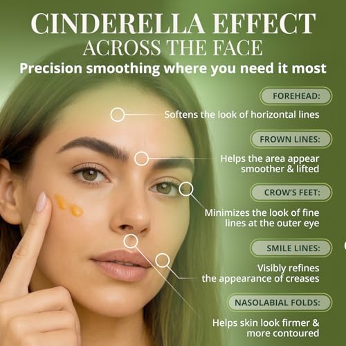 Instant Wrinkle Filler for Face, Lifting Cream for Eye and Face, Lift and Tightening Non-Invasive with Hyaluronic Acid, 24k Gold, Peptides and Vitamins for Youthful Appearance, 1.2 fl oz