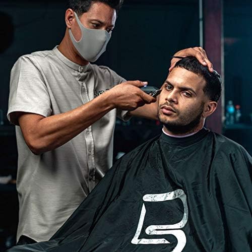 L3 Level 3 Black Cape for Barbers & Hair Stylists