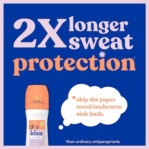 Unscented Roll-On Deodorant for Women - 72-Hour Odor Protection, Hypoallergenic, 3.25oz