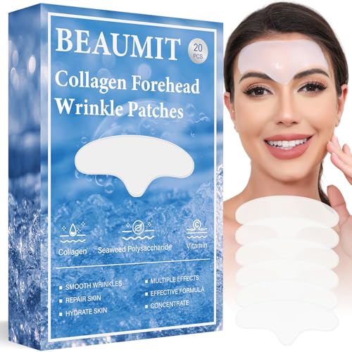 Okela Forehead Wrinkle Patches Overnight 20pcs Collagen