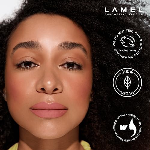 Lamel Rosewood Matte Lipstick – Lightweight, Long-Lasting Color