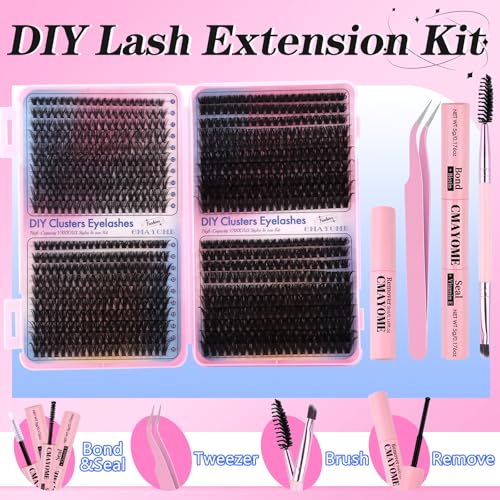 Lash Clusters Kit 800Pcs DIY Eyelash Extensions Bundle