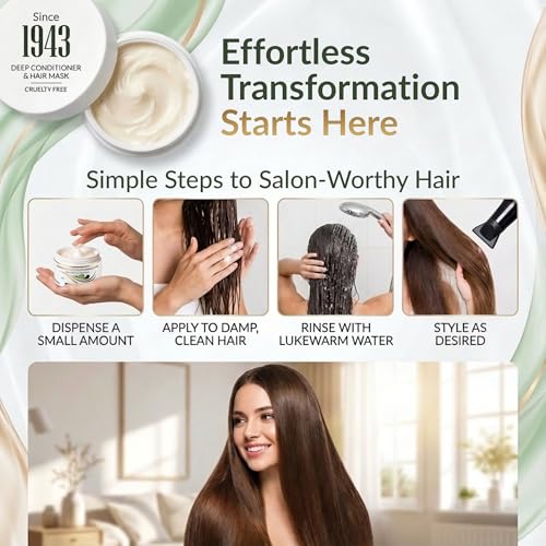 Keratin Hair Mask with Biotin & Castor Oil - 8.5 Oz