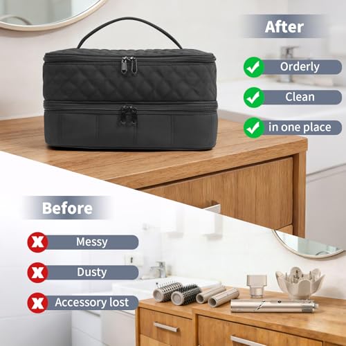 Hair Dryer Travel Case for Shark FlexStyle & Dyson Airwrap