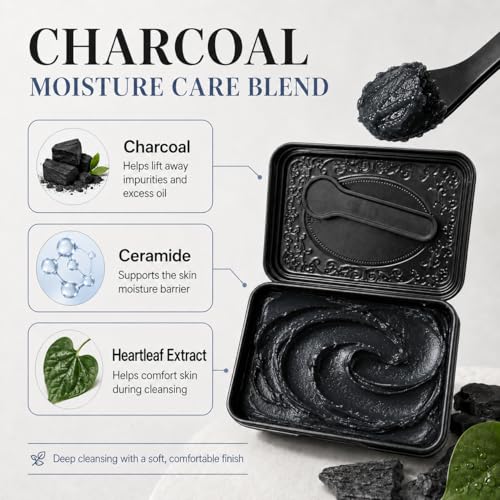 Charcoal Cleansing Balm Makeup Remover - 85ml Tin