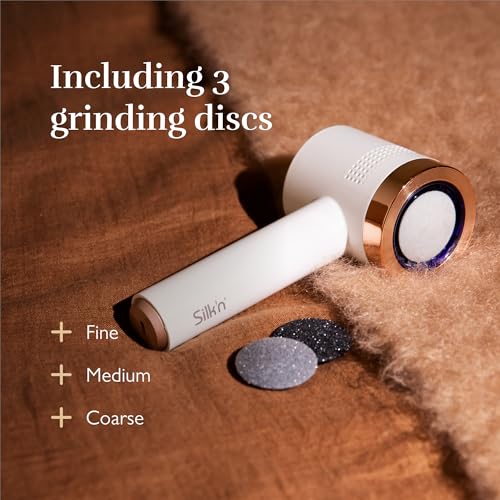 Silk'n Electric Callus Remover – Cordless Pedicure Tool with Vacuum