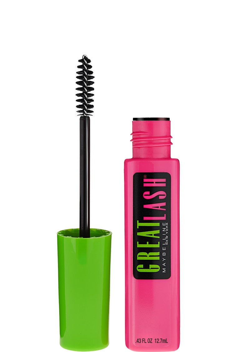 Maybelline New York Great Lash Washable Mascara Makeup, Brownish Black, 2 Count