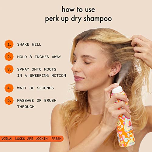 amika Perk Up Dry Shampoo, 5.3 oz. (Pack of 1)