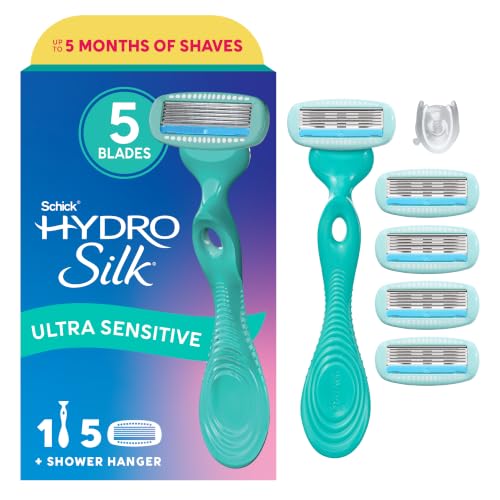 Schick Hydro Silk Ultra Sensitive 5-Blade Razor for Women
