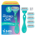 Schick Hydro Silk Ultra Sensitive 5-Blade Razor for Women