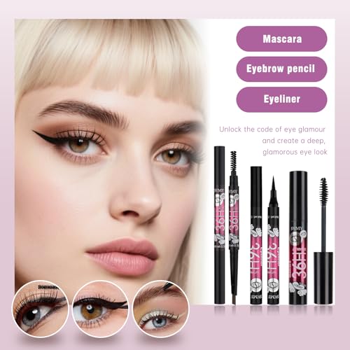 KAVCENT Teen Makeup Kit with 14-Color Palette & Brushes