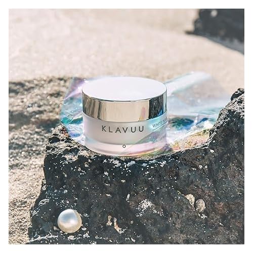 KLAVUU PEARLSATION Enriched Pearl Eye Cream ? Face Moisturizer, Niacinamide, Enhances Skin Elasticity, Dark Circles Under Eye Treatment with Anti-Aging Hydration, Korean Skin Care (0.68oz/20ml)