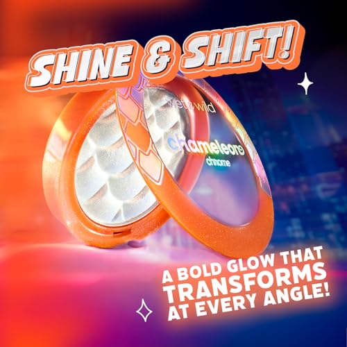 Wet n Wild Chameleon Chrome Highlighter Solar Ember - Light-Reacting Makeup Glow