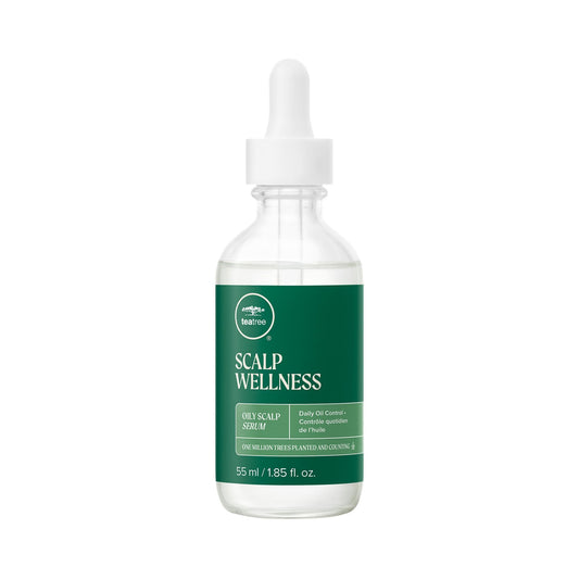 Tea Tree Scalp Wellness Oily Scalp Serum, Daily Oil Control, For Oily Hair + Scalps, 1.85 oz.