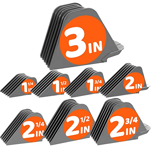 AFANSO 8-Piece Hair Clipper Guard Set – 3 Inch Combs for Wahl