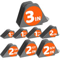 AFANSO 8-Piece Hair Clipper Guard Set – 3 Inch Combs for Wahl