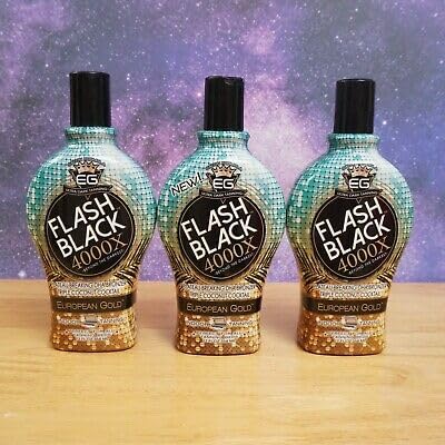 Flash Black 4000X Indoor Tanning Lotion 12 oz