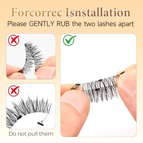 Magnetic Eyelashes No Glue, No Eyeliner Required