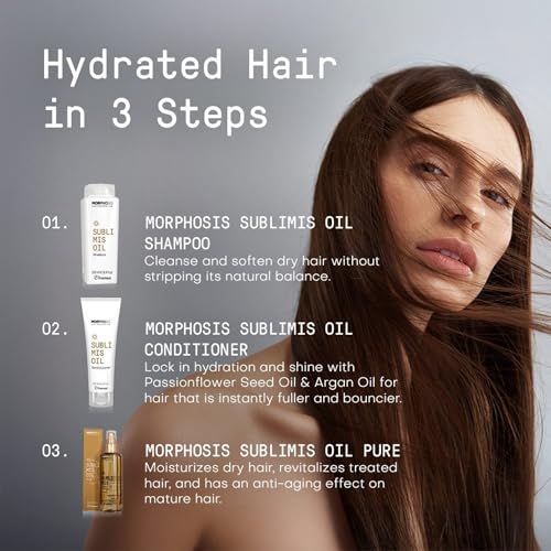 FRAMESI Morphosis Pure Hair Oil 3.4 oz - Moisturizing Treatment