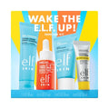 e.l.f. Wake the e.l.f. Up Travel Skincare Kit – 4 Essentials