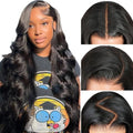 Pizazz 13x6 Body Wave Lace Front Wig 26 Inch Human Hair 180 Density