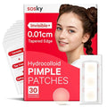 Sosky Hydrocolloid Pimple Patches with Salicylic Acid - 30 Count