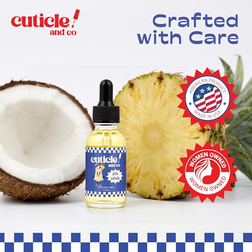 Piña Colada Cuticle Oil - 1 oz Hydrating Nail Care