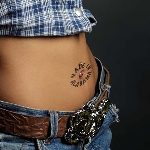 Temporary Tattoos for White Trash Costume - 6 Pack
