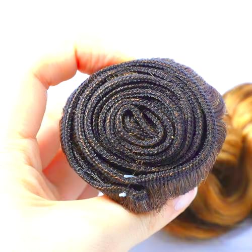 Honey Blonde Deep Wave Human Hair Bundles - 12 Inch P2730