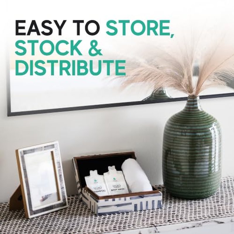 100 Hotel Toiletries Bulk Set - Shampoo, Conditioner & Soap