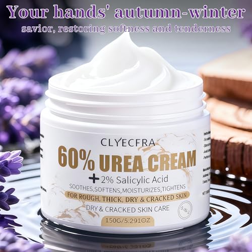 60% Urea Cream with 2% Salicylic Acid - Callus Remover Foot Cream (150g)