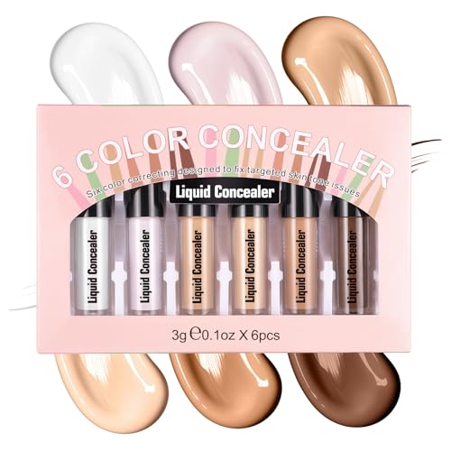 DAGEDA 6-Piece Concealer Set with Color Correctors