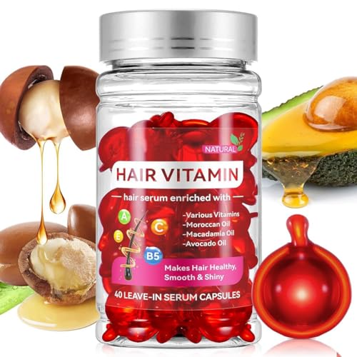 Hair Repair Oil Capsules - Moroccan Macadamia & Avocado (80 Pcs)