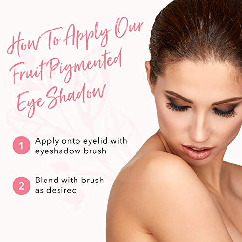 100% PURE Pressed Powder Eye Shadow (Fruit Pigmented), Star Shimmer Eyeshadow, Buildable Pigment, Easy to Apply, Natural Makeup (Soft Gold Sheen w/ Yellow Undertones) - 0.07 oz