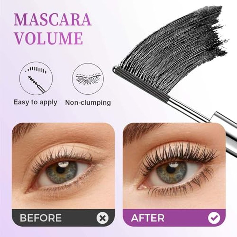 3D Curling Iron Mascara – Waterproof, Long-Lasting Lash Extension