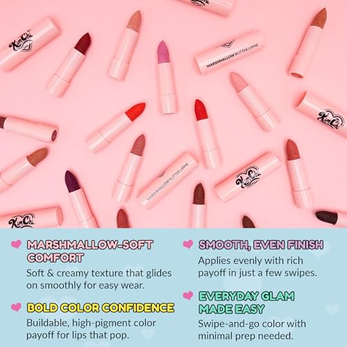 KimChiChic Marshmallow Butter Lippie Soft Creamy Lipstick