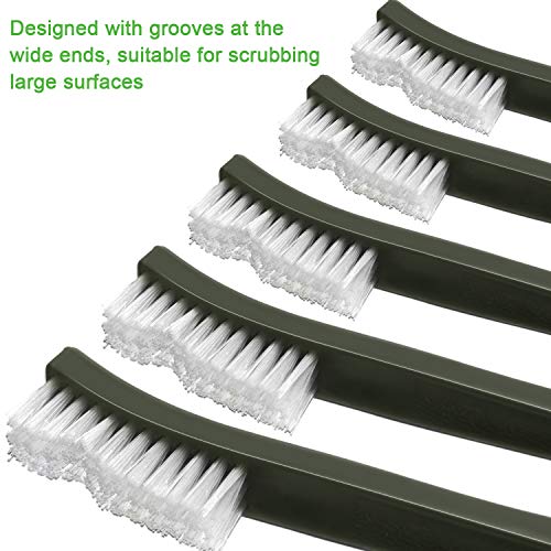 Boao 20 Packs Double-Ended Gun Cleaning Brushes 7 Inch, White