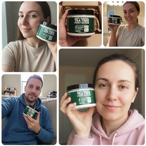 Terramed Exfoliating Foot Scrub with Tea Tree Oil & Callus Remover