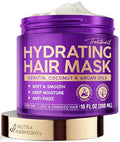 Hydrating Hair Mask with Keratin & Argan Oil, 10oz