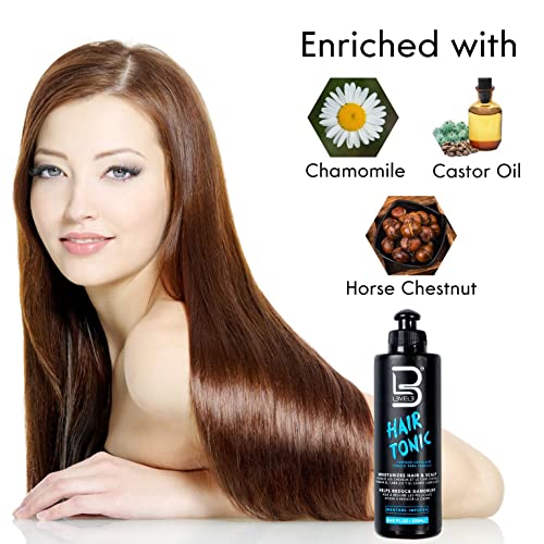 L3 Level 3 Hair Tonic - Scalp & Hair Moisturizer for Women & Men