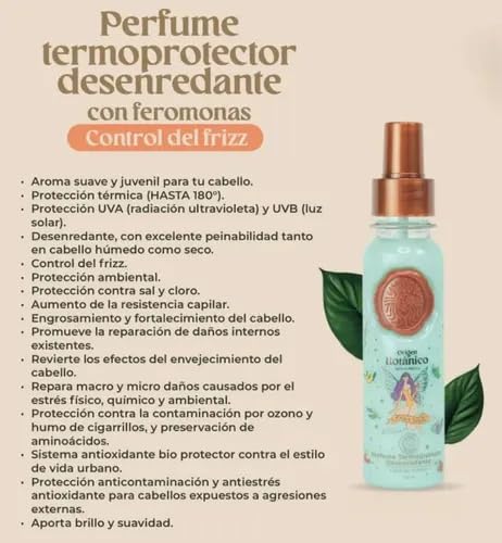 Ritual Botanico Hair Perfume Thermal Protector 120ml - Frizz Control
