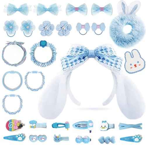Headband, Cute hair accessory set Cute headband£¬Various Styles of hair clips, hair cords, Hair Ties£¬Plush hair loop