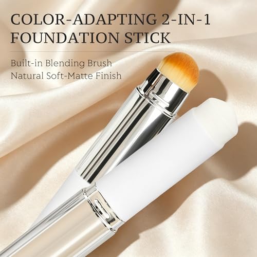Color Changing Foundation Stick with Brush - Dual Ended
