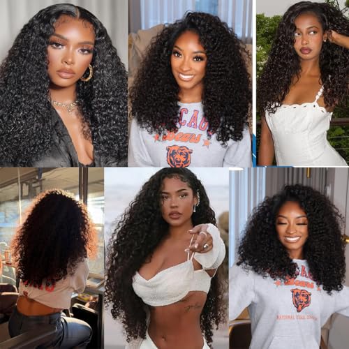 Burmese Curly Human Hair Bundles 20-24 Inch 12A Water Wave