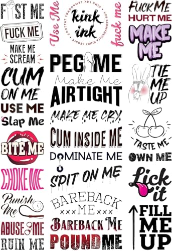30 Sexy Temporary Tattoo Stickers for Adults